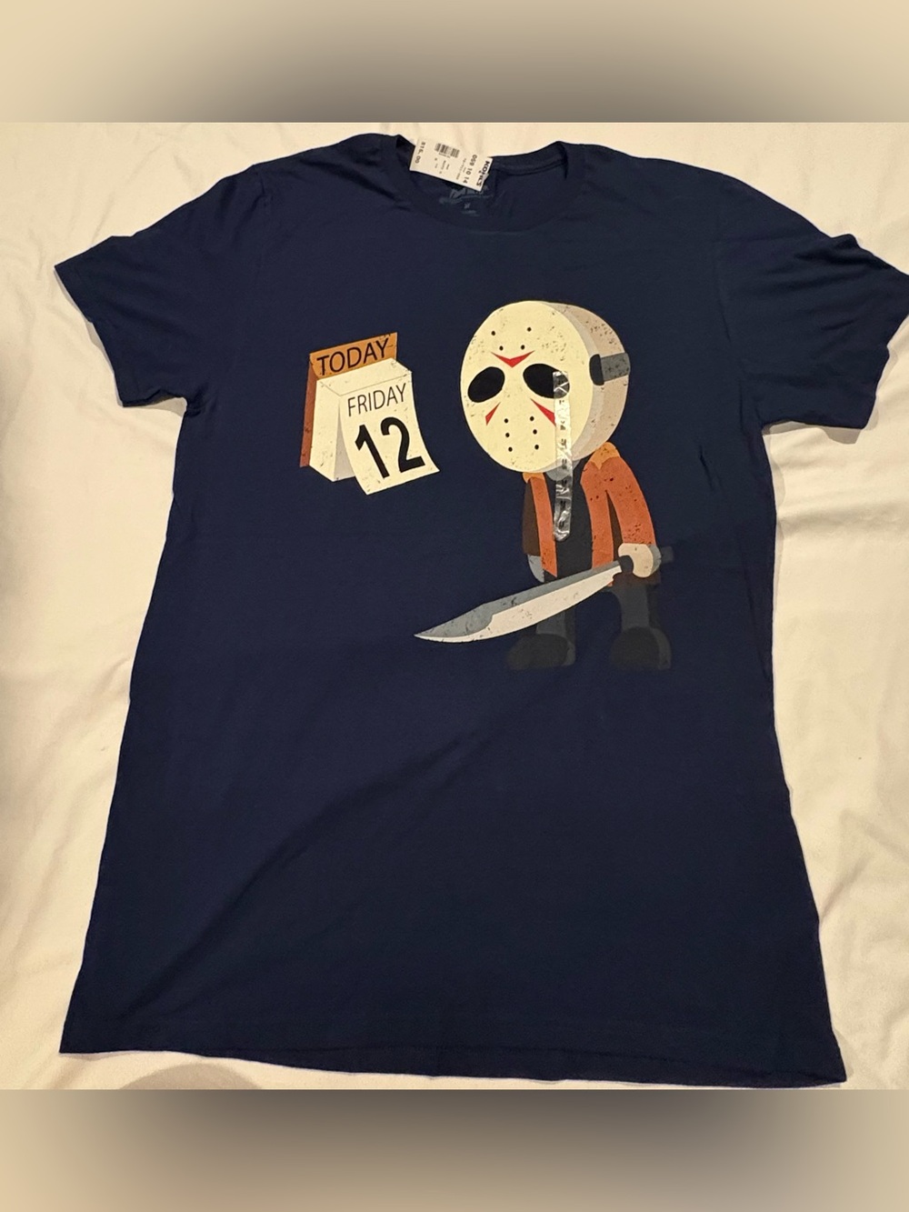 Friday The 13th Jason Humor Halloween T-Shirt Men’s Size:Medium